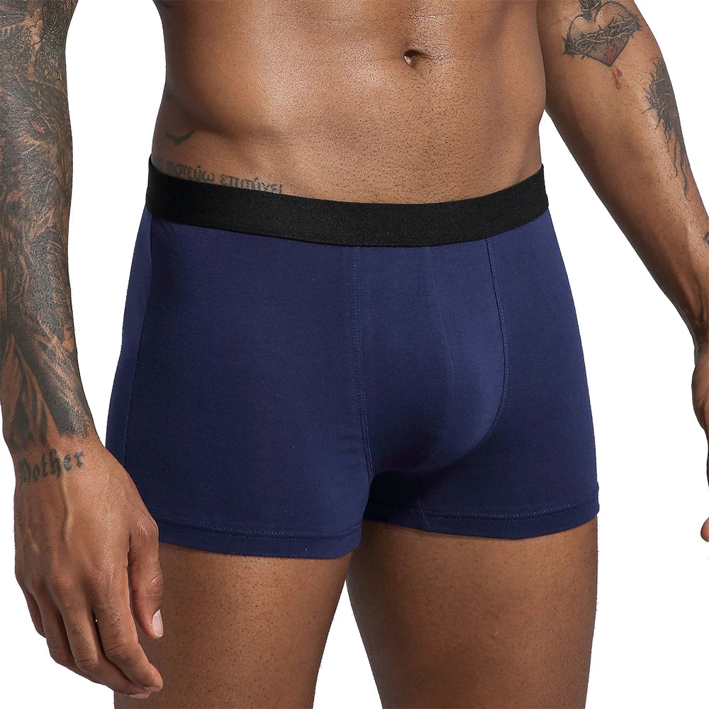 6er-Pack Herren Boxershorts Baumwolle – Luxus Unterwäsche Set | Bequeme Shorts & Unterhosen für Männer Kaufschwan®