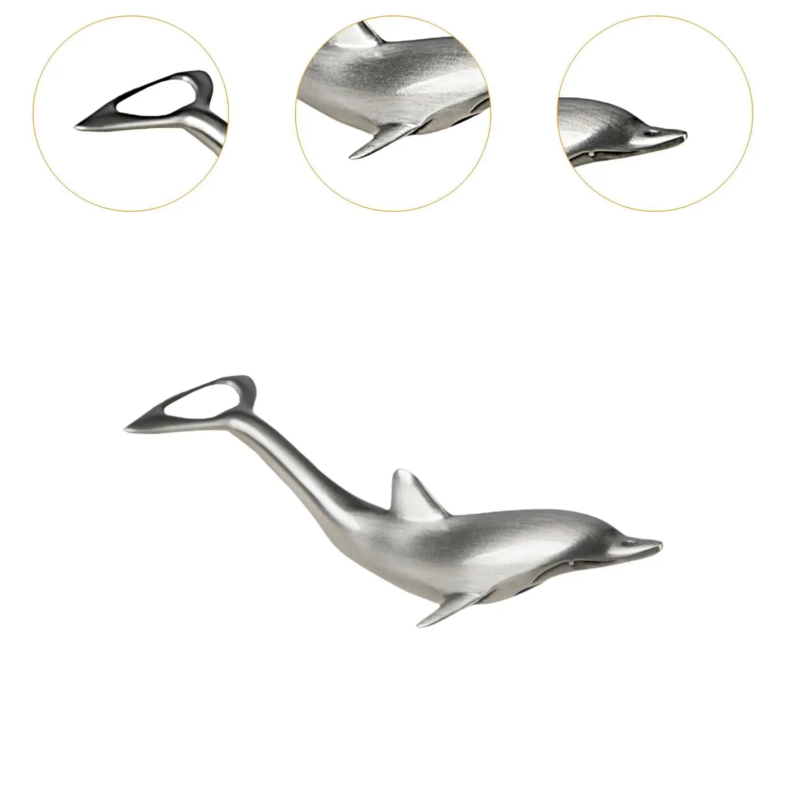 Delfin Flaschenöffner – Leichtes Metall Bar Werkzeug für Club & Zuhause Kaufschwan®