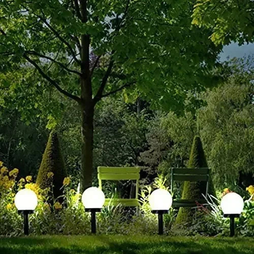 Solar LED Gartenlichter Kaltweiß – Wasserdichte Kugelleuchten für Garten, Hof, Weg & Rasen Kaufschwan®