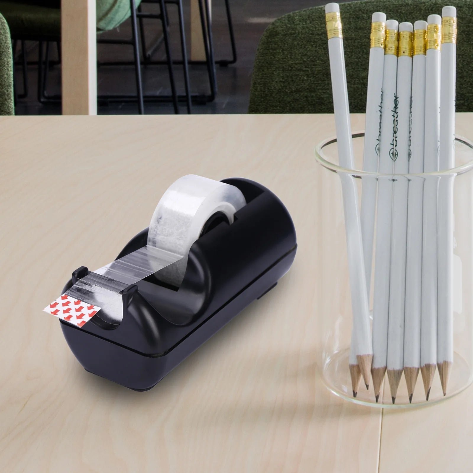 Tisch-Klebebandabroller – Tragbar & Effizientes Schneiden | Perfekt für Weihnachtsgeschenke & Bürobedarf Kaufschwan®