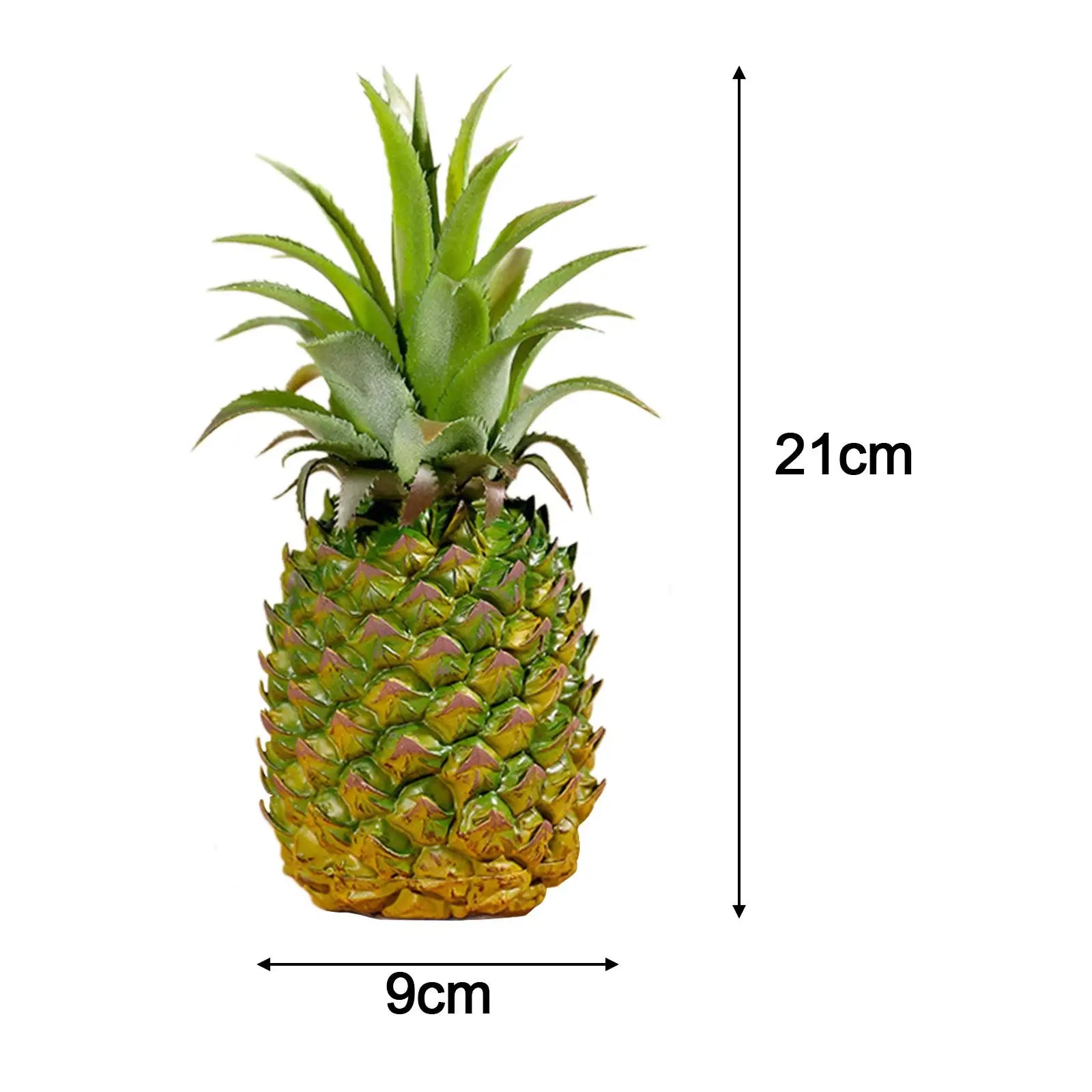 Künstliche Ananas-Figur – Realistische Plastik Frucht Dekoration für Fotografie, Küche & Zuhause Kaufschwan®