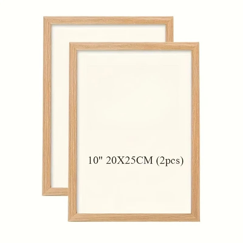 Vintage Holz Bilderrahmen Set – Wandmontage Galerie Rahmen für Wohnraum Dekoration