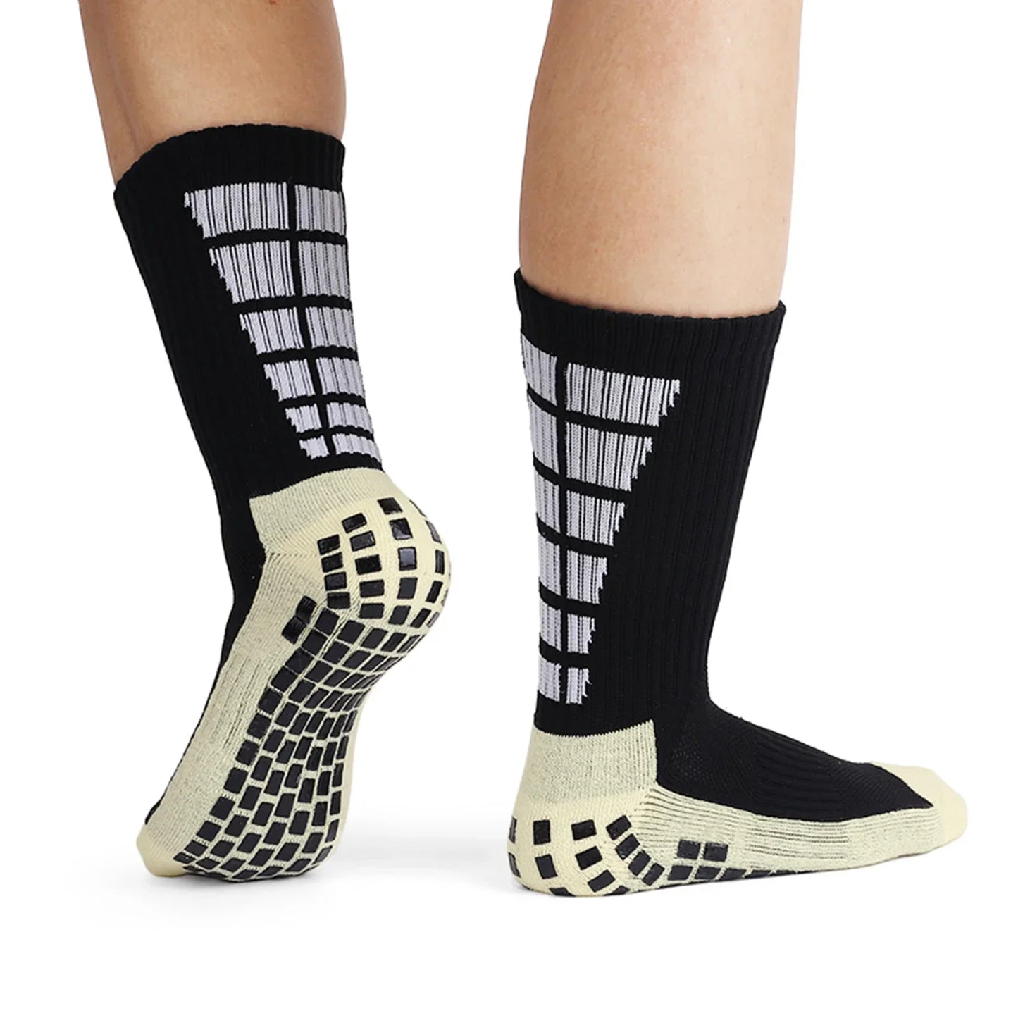 Herren Anti-Rutsch-Sportsocken | Fußball, Basketball, Volleyball, Laufen, Trekking & Wandern Kaufschwan®