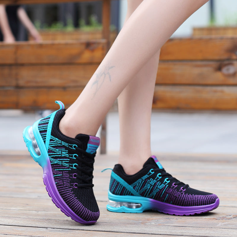 Damen Sportschuhe – Outdoor Laufschuhe | Hochwertige Atmungsaktive Sneaker mit Rutschfester Sohle für Alltag & Training Kaufschwan®