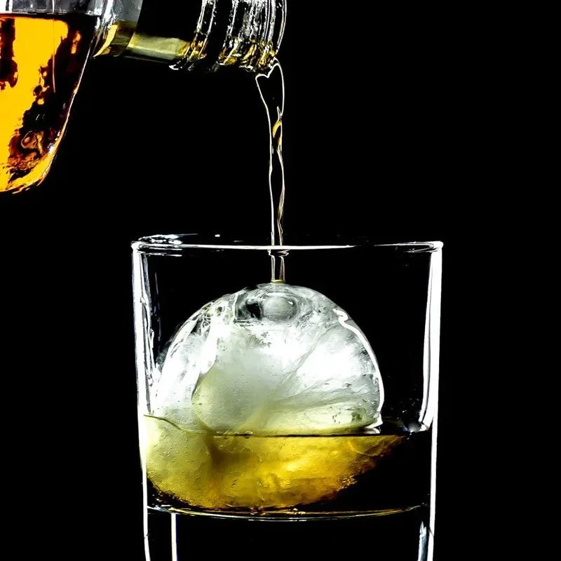 Runde Eiswürfelform – Große Eiskugeln für Whiskey & Cocktails Kaufschwan®
