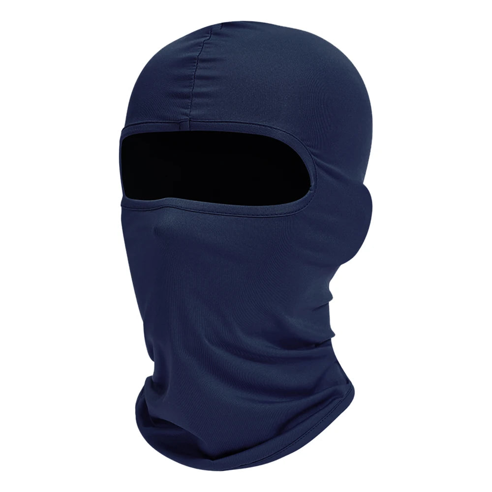 Motorrad Balaclava Vollgesichtsmaske – Winddicht & Atmungsaktiv | Helm-Unterzieher mit Anti-UV Schutz für Motorrad, Radfahren & Sport