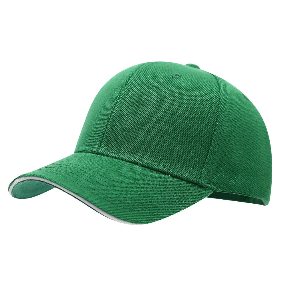17 Farben Woll Baseballkappe Set | Herren & Damen Freizeit Einfarbige Kappe | Outdoor Reise Mode Kappe 6 Stück Kaufschwan® 7 Adjustable