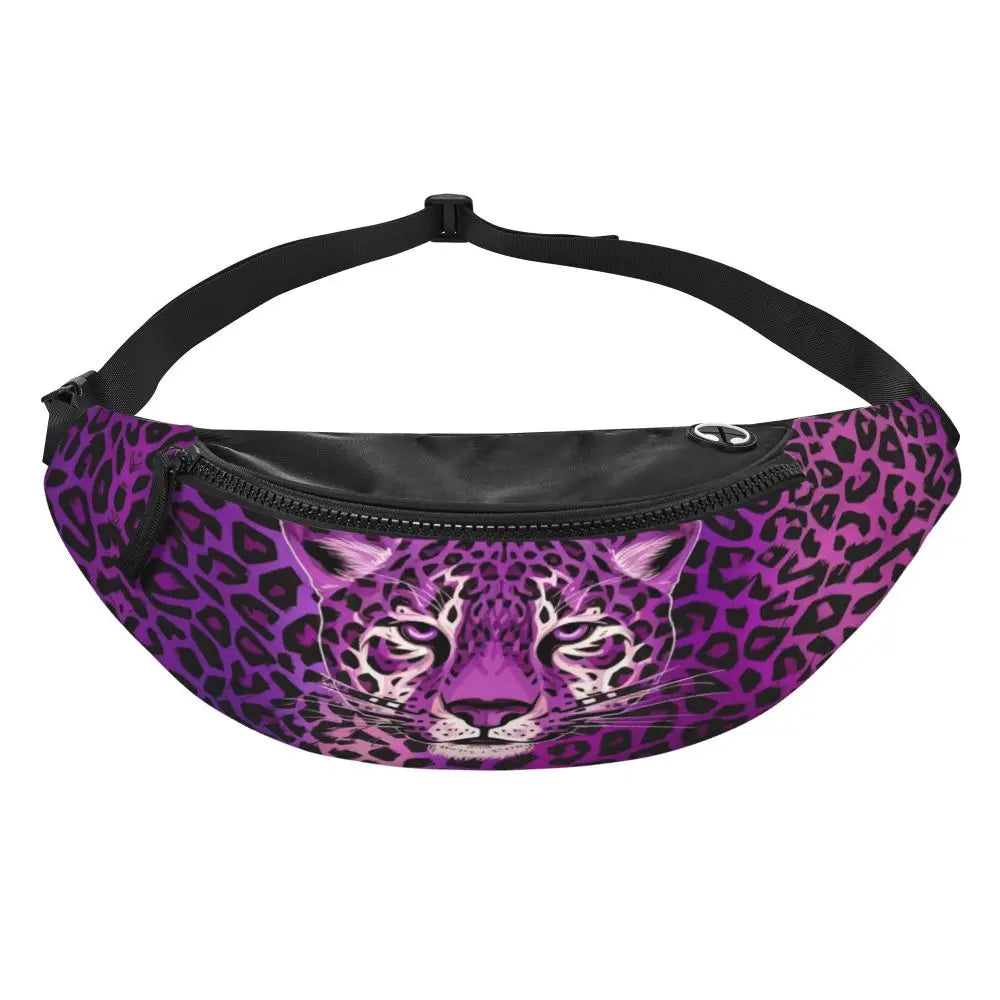 Leopardenmuster Gürteltasche – Unisex Hüfttasche | Cheetah Print Crossbody Bag für Laufen, Reisen & Handy Kaufschwan®