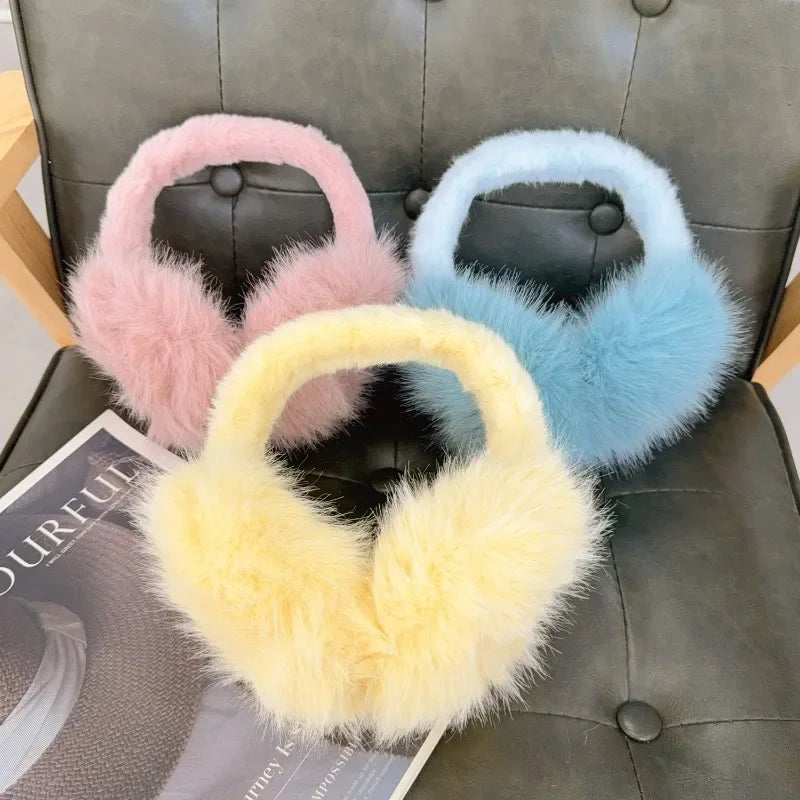 Winter Ohrwärmer – Unisex Weiche Plüsch Earmuffs | Outdoor Mode Einfarbig Ohrklappen-Schutz für Damen & Herren Kaufschwan®
