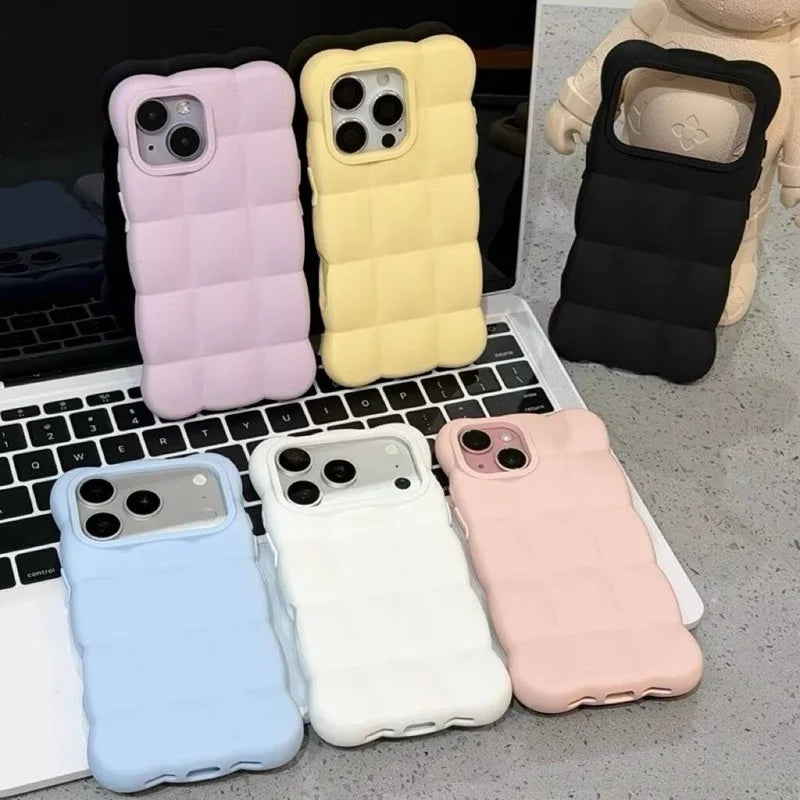 Weiche Silikonhülle in Wolkenform für iPhone 18 Pro & iPhone 18 Pro Max – Stoßfeste Schutzhülle in Bonbonfarben Kaufschwan®