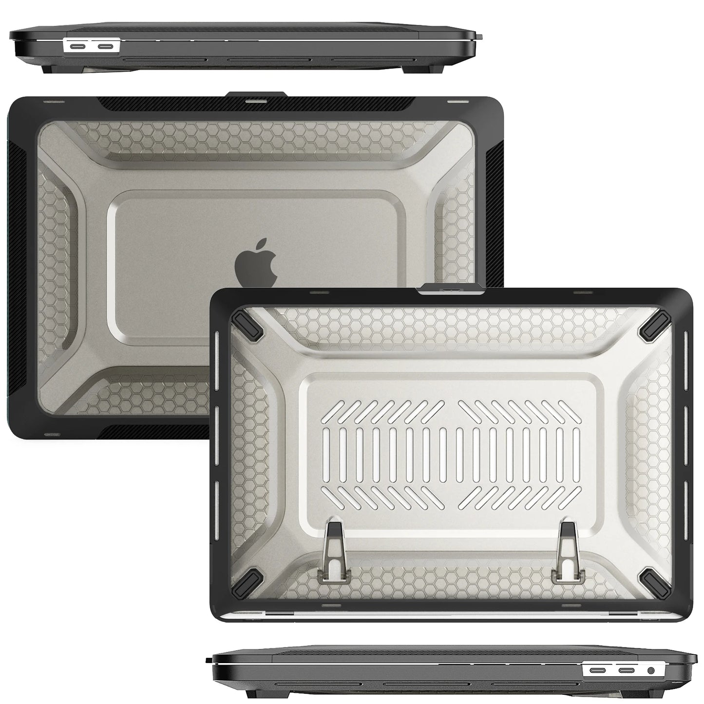 Outdoor Laptop Hülle für MacBook Air & Pro – Schlanke Stoßfeste Hartschalen Schutzhülle Kaufschwan®