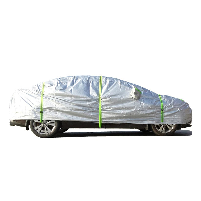 Universelle Autoabdeckung für den Außenbereich – Ganzgarage mit Schutz vor Schnee, Sonne und Staub für Schrägheck, Limousine und SUV Kaufschwan®