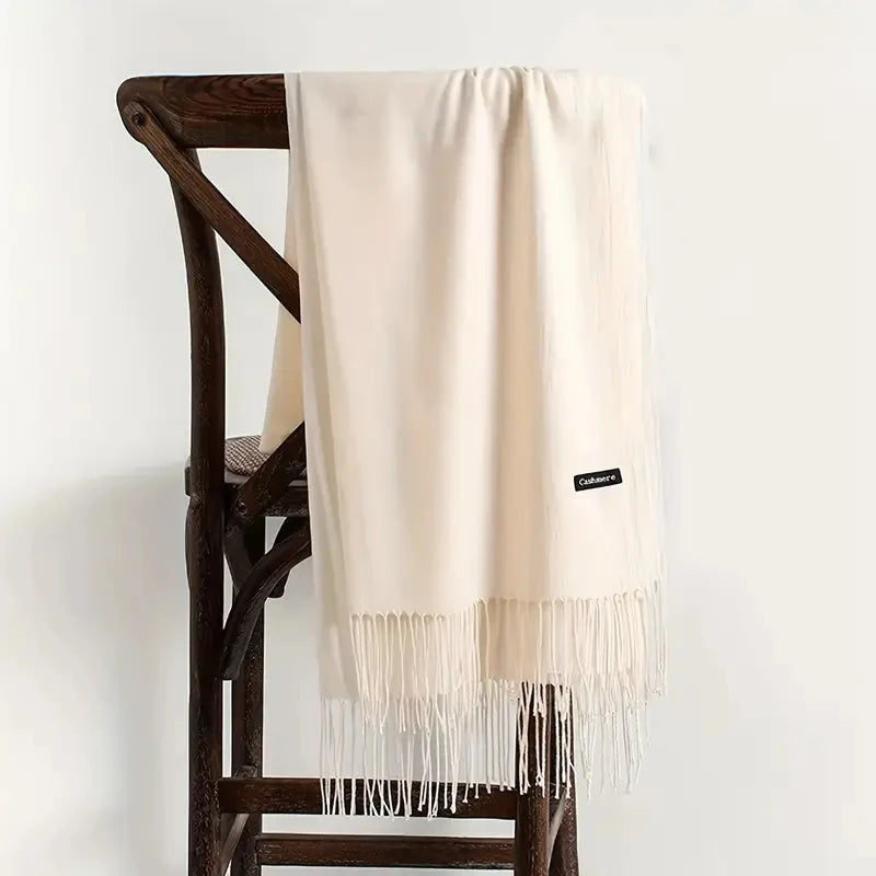 Damen Pashmina Schal | Weich wie Kaschmir | Warmer Winter Schal, Reise- & Büro-Accessoire Kaufschwan®