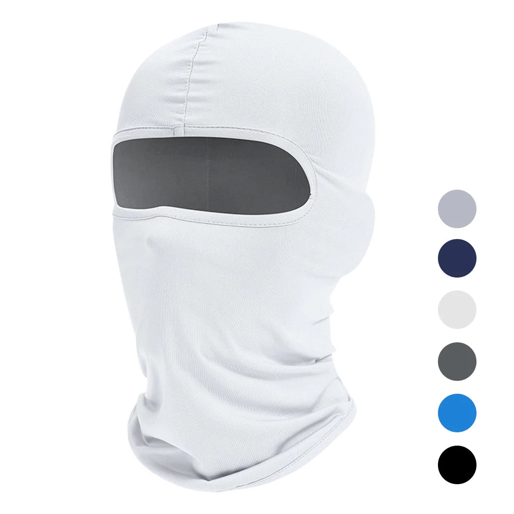 Motorrad Balaclava Vollgesichtsmaske – Winddicht & Atmungsaktiv | Helm-Unterzieher mit Anti-UV Schutz für Motorrad, Radfahren & Sport