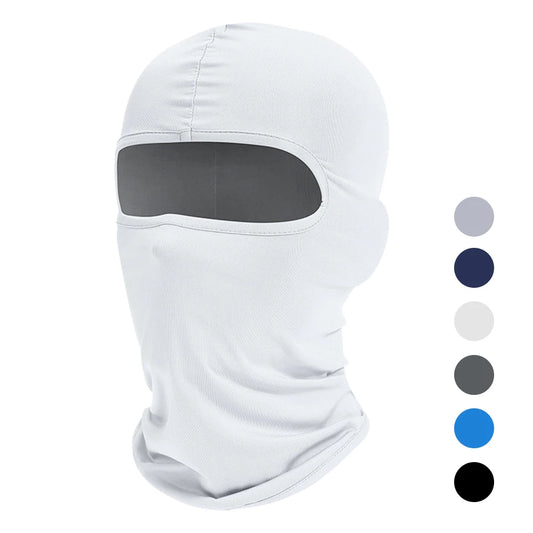 Motorrad Balaclava Vollgesichtsmaske – Winddicht & Atmungsaktiv | Helm-Unterzieher mit Anti-UV Schutz für Motorrad, Radfahren & Sport