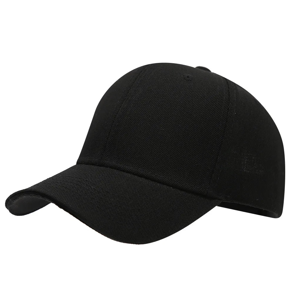 17 Farben Woll Baseballkappe Set | Herren & Damen Freizeit Einfarbige Kappe | Outdoor Reise Mode Kappe 6 Stück Kaufschwan® schwarz schwarz Adjustable