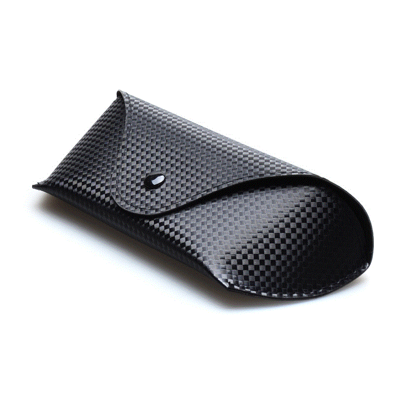 PU Leder Brillenetui mit Metallverschluss – Schutzetui für Sonnenbrillen und Lesebrillen für Damen und Herren Kaufschwan®