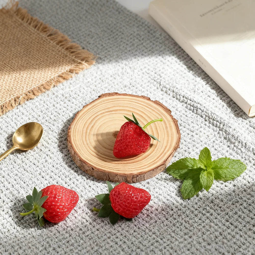 Künstliche Erdbeeren – Plastik Simulationsfrüchte (10 / 30 Stück) für Party-, Hochzeits- & Wohndekoration Kaufschwan®