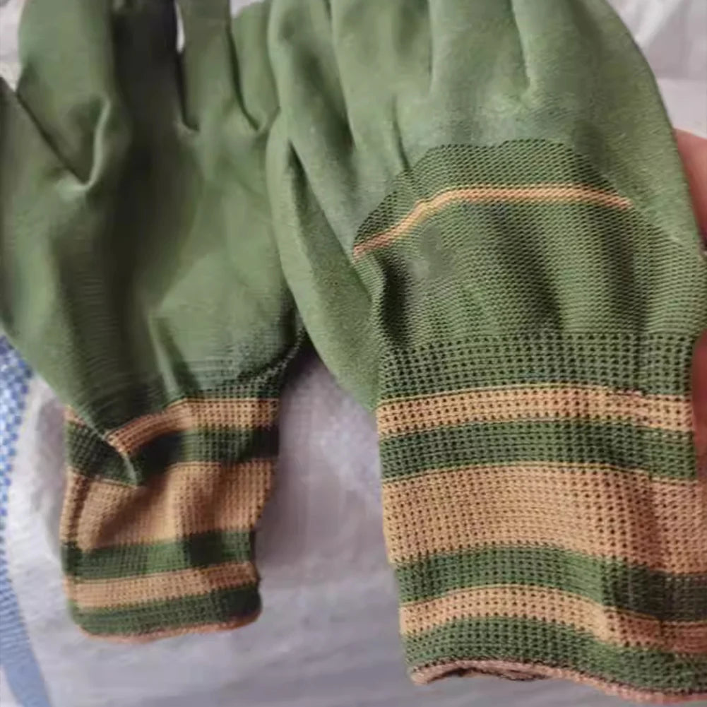 Dornenfeste Gartenhandschuhe Atmungsaktiv Schutz Handschuhe für Rosen Kaktus Gartenarbeit 1–10 Paar/Set Kaufschwan®