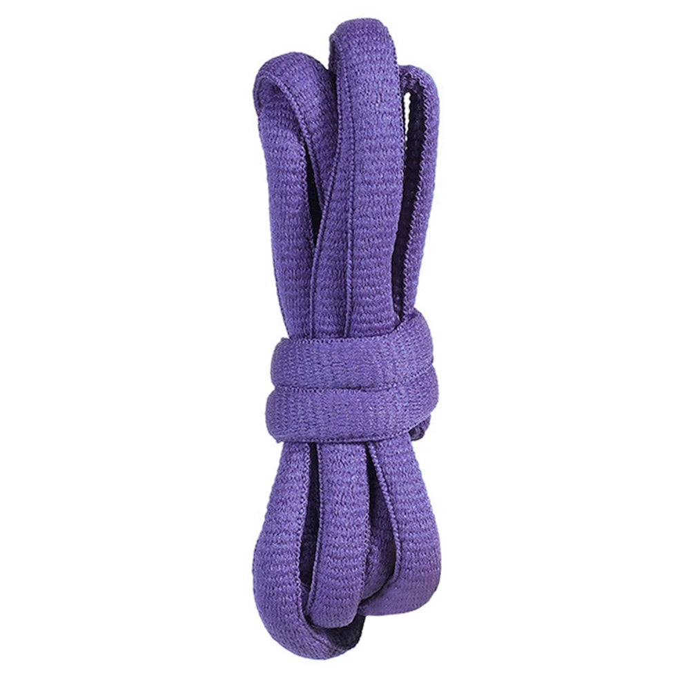 9mm Dicke Ovale Schnürsenkel – Premium Ersatzschnürsenkel für Dunks & Sneaker | 140cm Lange Robuste Sportschuh Laces Kaufschwan® Kaltes Lila