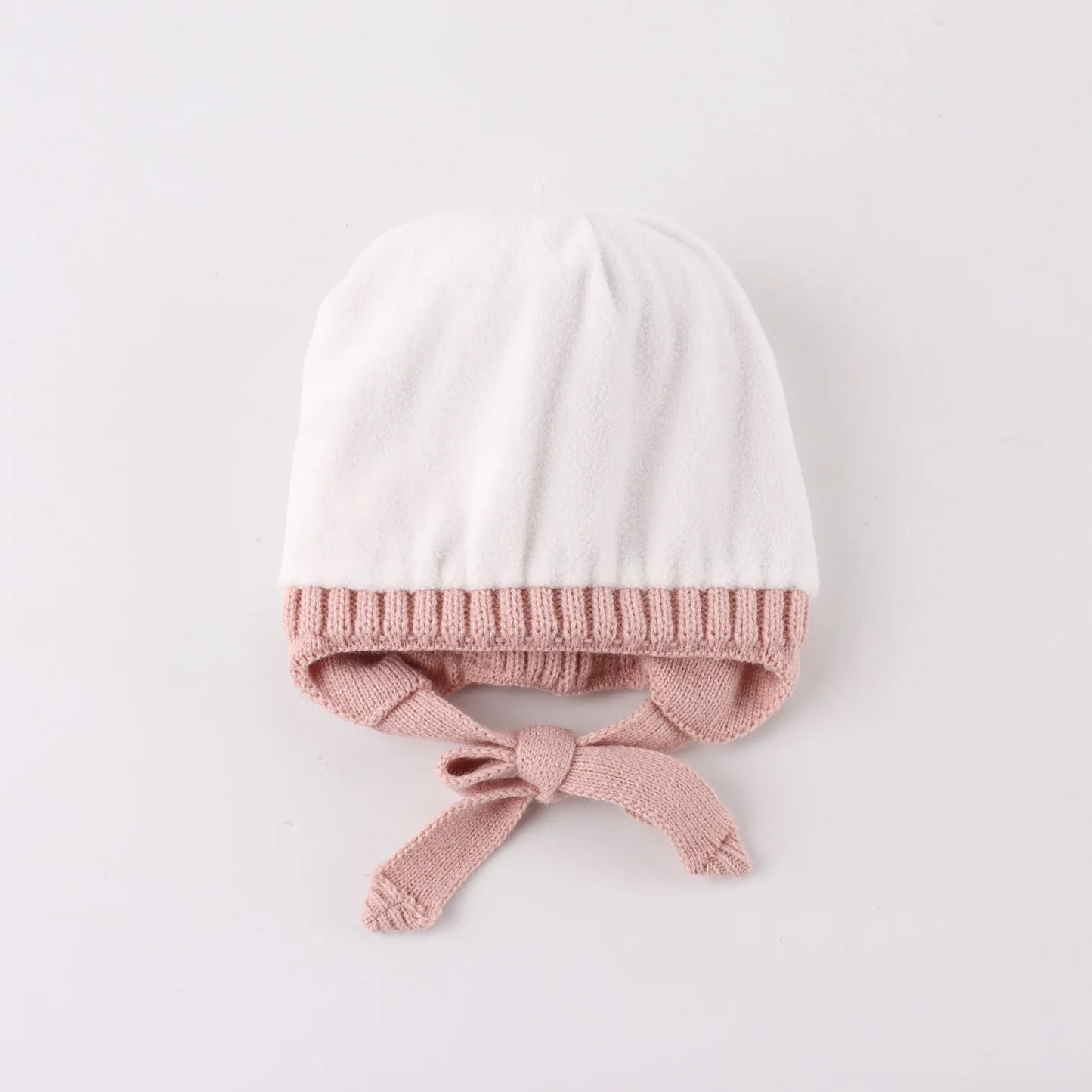 Baby Kleinkind Ohrklappen Beanie – Fleece Gefütterte Strickmütze für Jungen & Mädchen im Winter Kaufschwan®