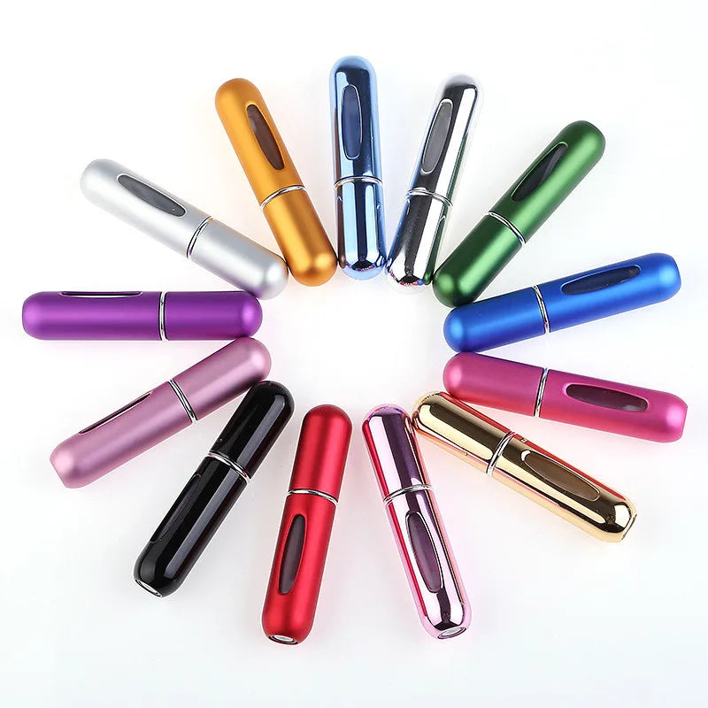 5ml Perfume Refill Bottle Portable Mini Refillable Spray Jar Scent Pump Empty Cosmetic Containers Atomizer for Travel Tool Hot Kaufschwan®