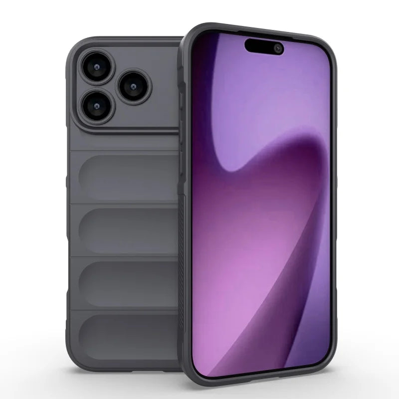 Weiche Stoßfeste Armor-Schutzhülle für iPhone 18 Pro & iPhone 18 Pro Max – Rückhülle mit Rand- & Kameraschutz