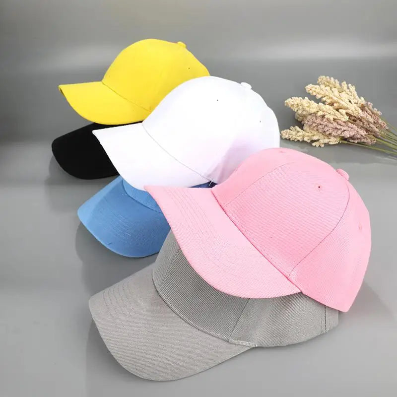 Modische Candy Color Kinder Baseballkappe | Verstellbare Sommer Sonnenkappe für Jungen & Mädchen | Reise & Outdoor Sonnenschutz Kaufschwan®