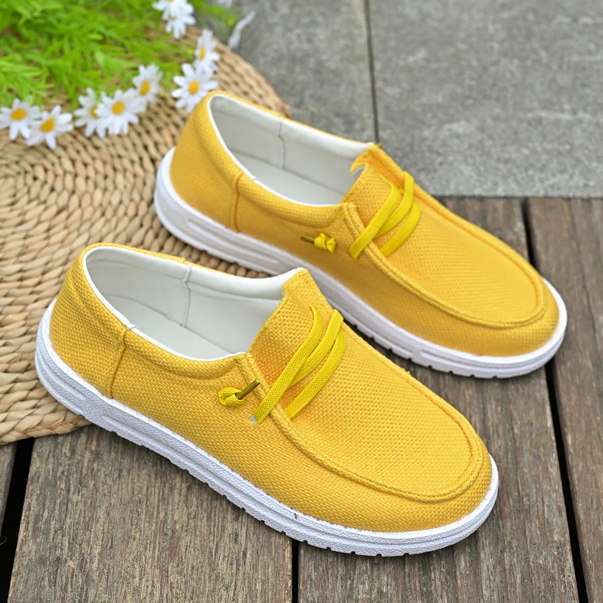 Frühling & Herbst Damen Vulcanized Sportschuhe – Modische Flache Sneaker | Bequeme Freizeitschuhe für Jeden Tag Kaufschwan®