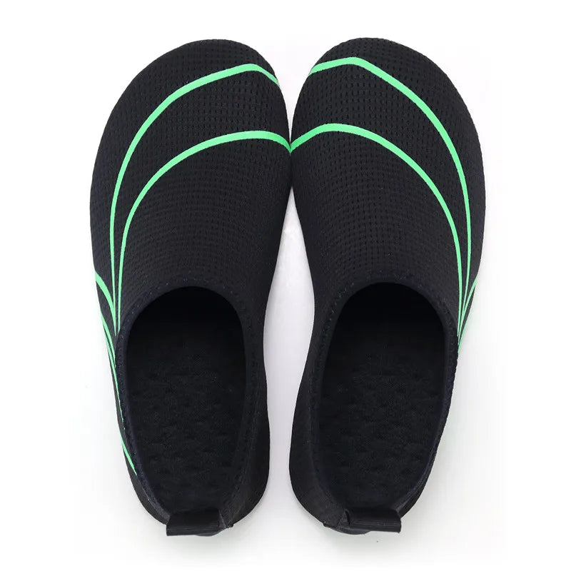 Schnelltrocknende Aqua-Schuhe für Damen & Herren – Leichte, flexible Wasserschuhe mit Anti-Rutsch-Sohle für Strand & Sommer Kaufschwan®