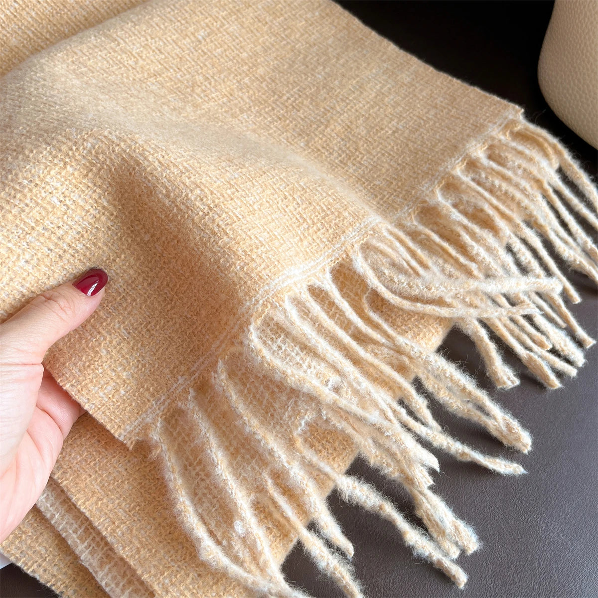 Luxus Damen Schal | Winter Warmer Schal Umschlagtuch & Stola | Pashmina Foulard, Bandana & Decken Poncho Kaufschwan®