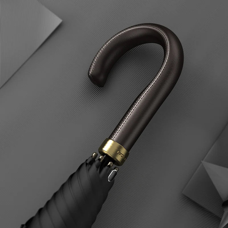 Winddichter Langgriff-Golfschirm – Luxus Business-Regenschirm für Herren & Damen, 8 Streben, 120cm Großschirm von