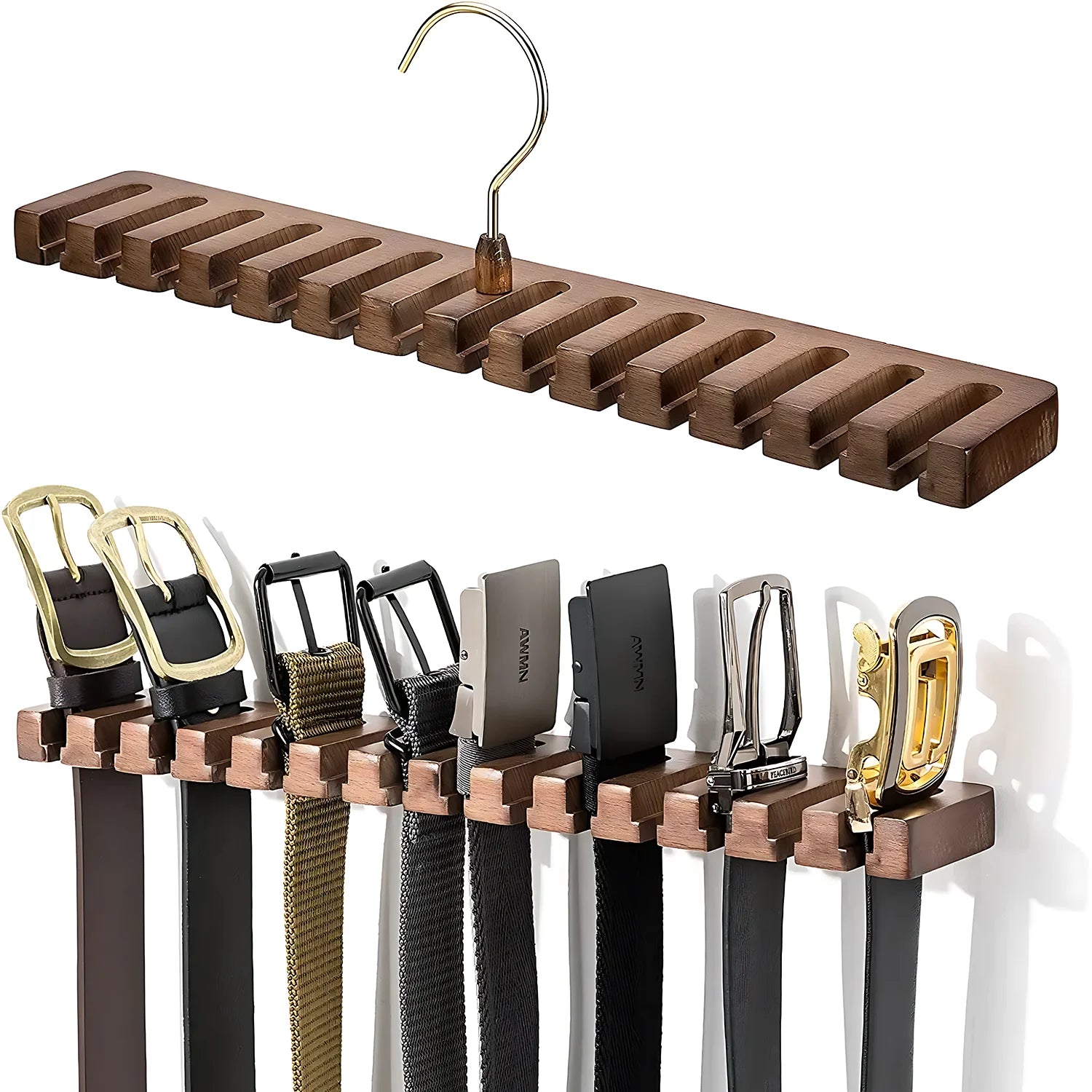 Multifunktionaler Gürtel Organizer – Hängender Krawattenhalter und Kleiderschrank Organizer Kaufschwan®