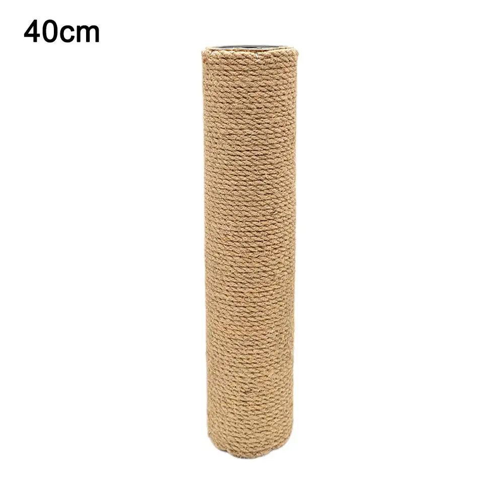 Sisal-Kratzstamm für Katze – Abnehmbarer Kratzpfosten & Ersatzteil für Katzenbaum zum Selberbauen Kaufschwan® 40cm
