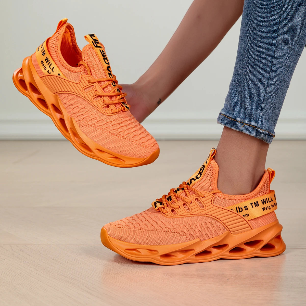 Damen Sportschuhe – Modische Plateau-Sneaker | Frühling & Winter Laufschuhe für Frauen | Auch in Übergrößen bis 43 Kaufschwan®