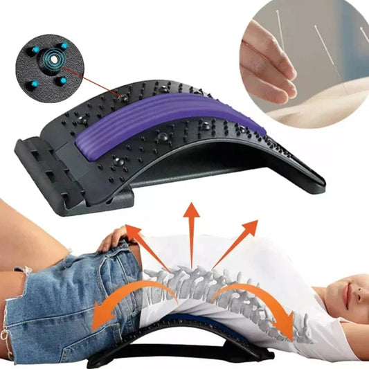 Magnetischer Rückenstrecker | Muskelentspannung & Haltungstherapie | Lendenwirbelstütze zur Schmerzlinderung Kaufschwan®