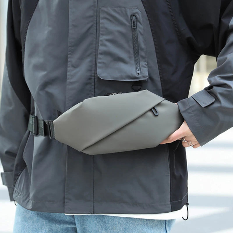 Herren Minimalistische Gürteltasche – Wasserdichte Sport Fanny Pack | Stylische Crossbody Hüfttasche für Joggen, Laufen & Outdoor Kaufschwan®