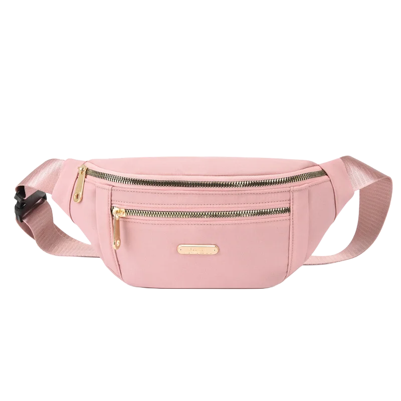 Damen Gürteltasche – Modische Fanny Pack mit Reißverschluss | Brusttasche, Schultertasche & Reise Bauchtasche Kaufschwan®