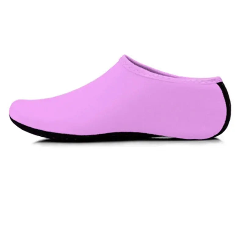 Outdoor Strand / Tauchsocken – Schnelltrocknend mit Schnittschutz & Rutschfester Sohle für Surfen & Schnorcheln Kaufschwan® Lila 40/41