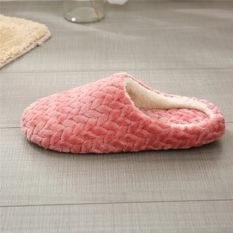 Damen Winter-Hausschuhe mit Fell | Cartoon-Katzen-Design | Warme Memory-Foam Indoor-Schuhe für Damen, Herren & Paare