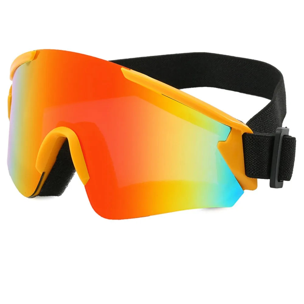 Anti-Beschlag Ski & Offroad Schutzbrille | Winddichte & Sandfeste Schneebrille für Winter Sport & Motorradfahren Kaufschwan® Design 4