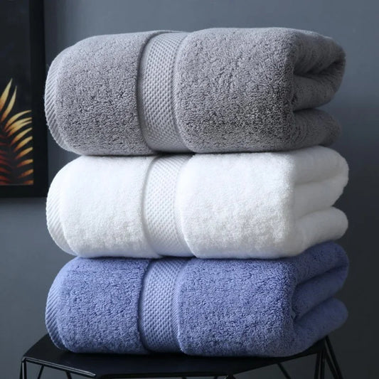 Baumwolle Badetuch – Weiches & Saugfähiges Großes Handtuch für Erwachsene | Hotel & Spa Qualität für Badezimmer & Strand Kaufschwan®