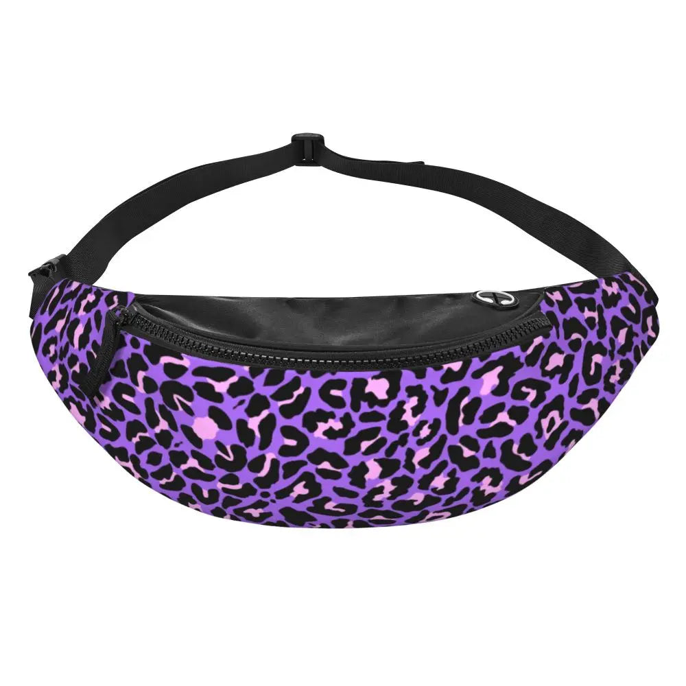 Leopardenmuster Gürteltasche – Unisex Hüfttasche | Cheetah Print Crossbody Bag für Laufen, Reisen & Handy Kaufschwan®