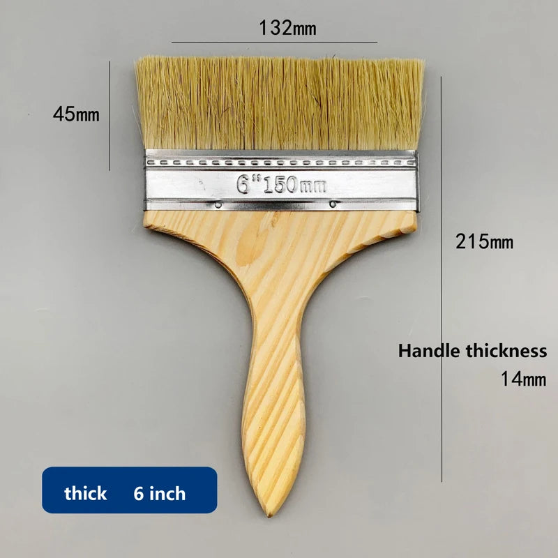 Thick-handled and thin-handled paint brushes are available. Household soft-bristled dust-removing brushes and special brushes fo Kaufschwan® Stil n 1 Stück