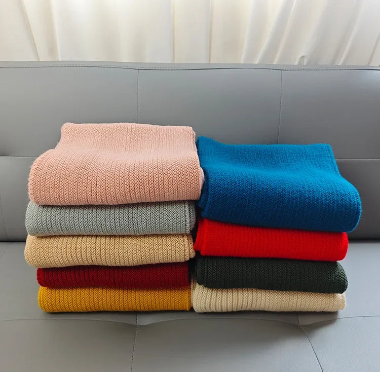 Dicker Strickschal für Herren | Dicker Wollschal | Warm, Vielseitig für Herbst & Winter – Unisex Trendiger Style Kaufschwan®