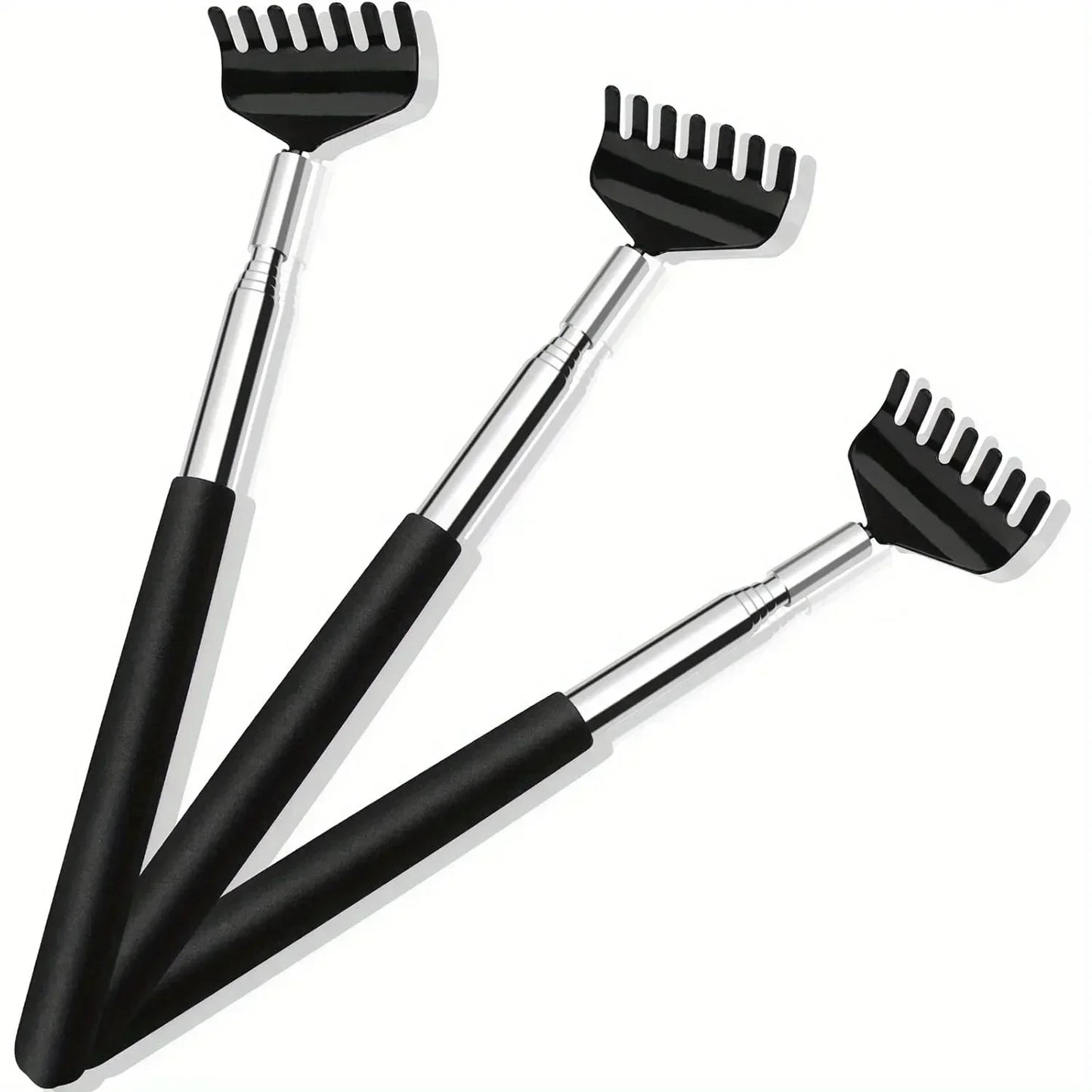 Ausziehbarer Tragbarer Teleskopischer Metall-Rückenkratzer | Handmassager mit Griffen | Perfektes Geschenk zu Thanksgiving, Geburtstag & Weihnachten Kaufschwan®