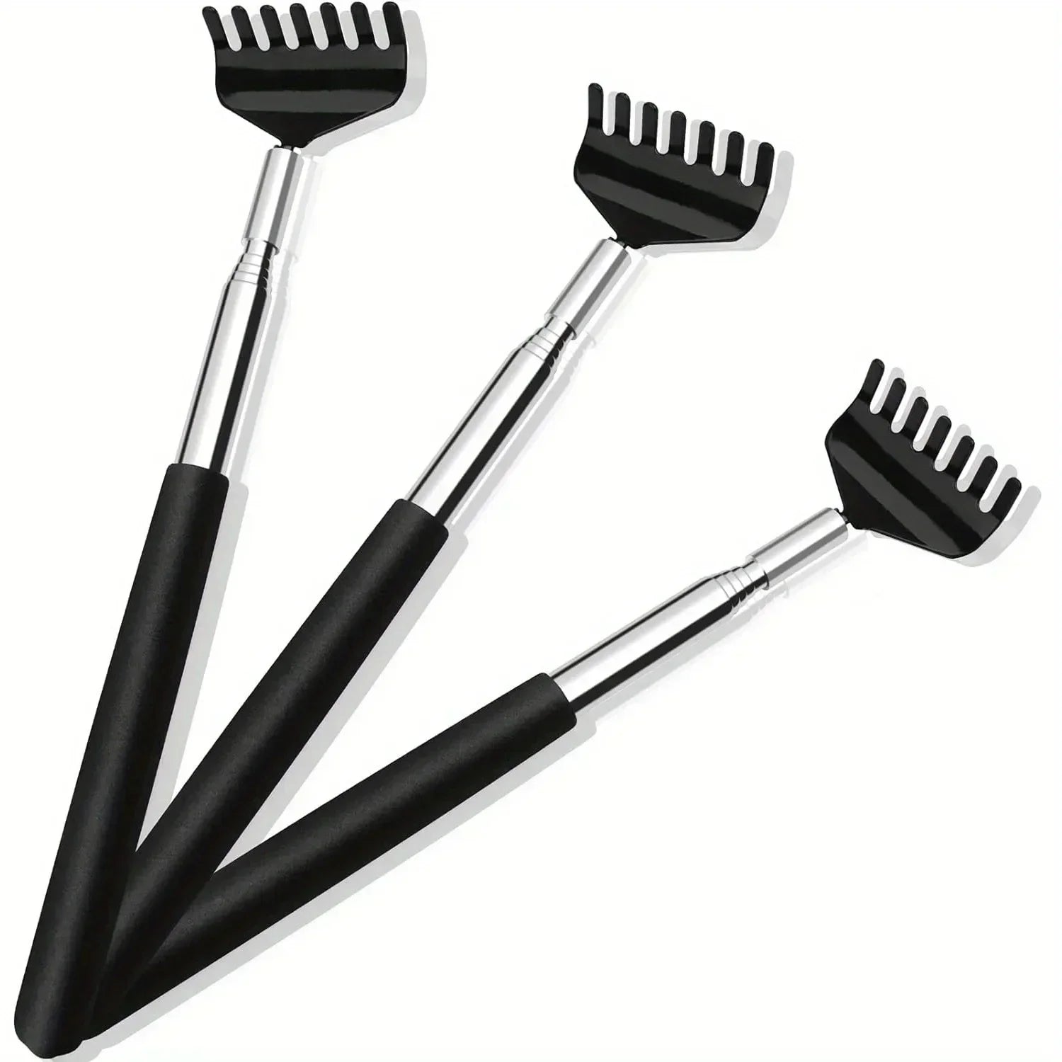 Ausziehbarer Tragbarer Teleskopischer Metall-Rückenkratzer | Handmassager mit Griffen | Perfektes Geschenk zu Thanksgiving, Geburtstag & Weihnachten Kaufschwan®