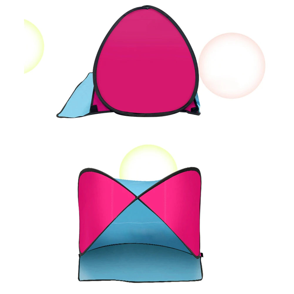 Tragbares Mini Sonnenschutz Zelt – Outdoor Kopfzelt Strand Sonnenschutz Wind- & Sandfest Pop-Up Sonnenblende Kaufschwan®