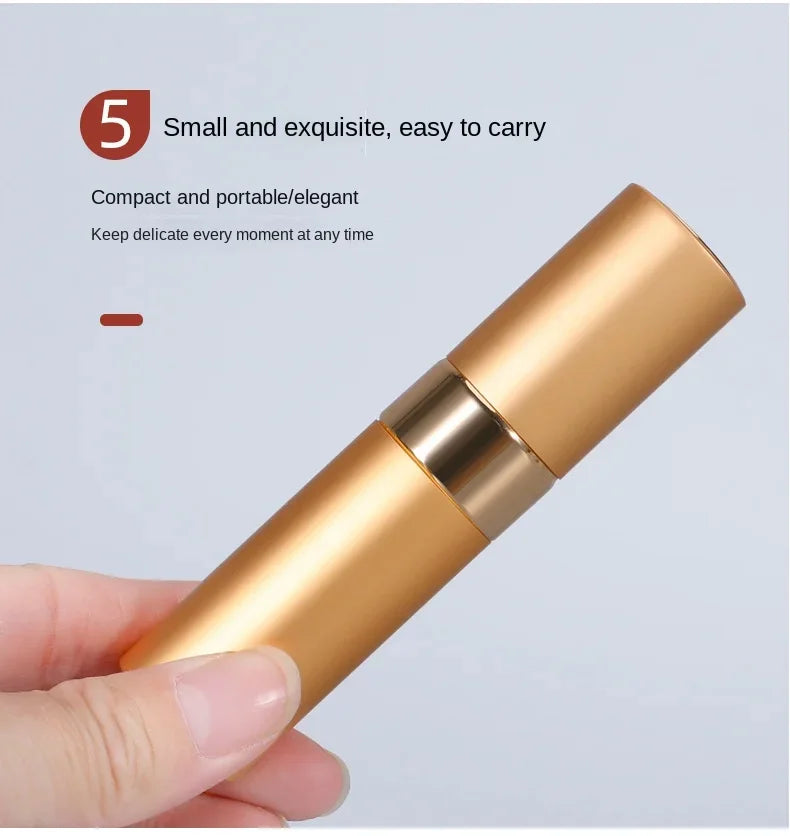 Perfume Refill Bottle 8ml Metal Aluminum Refillable Perfume Bottle Spray Bottle Portable Atomizer Perfume Travel Kaufschwan®