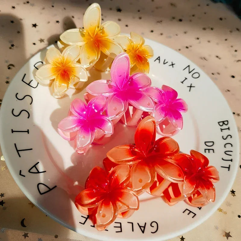 Blumen-Haarklammer – Retro Bunter Haar-Clip Kaufschwan®